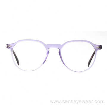 Round Ladies Designer ECO Acetate Optical Glasses Frame